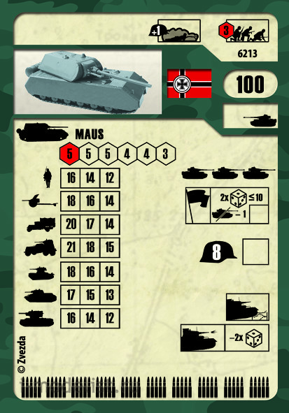 6213 Zvezda 1/100 German super-heavy tank 