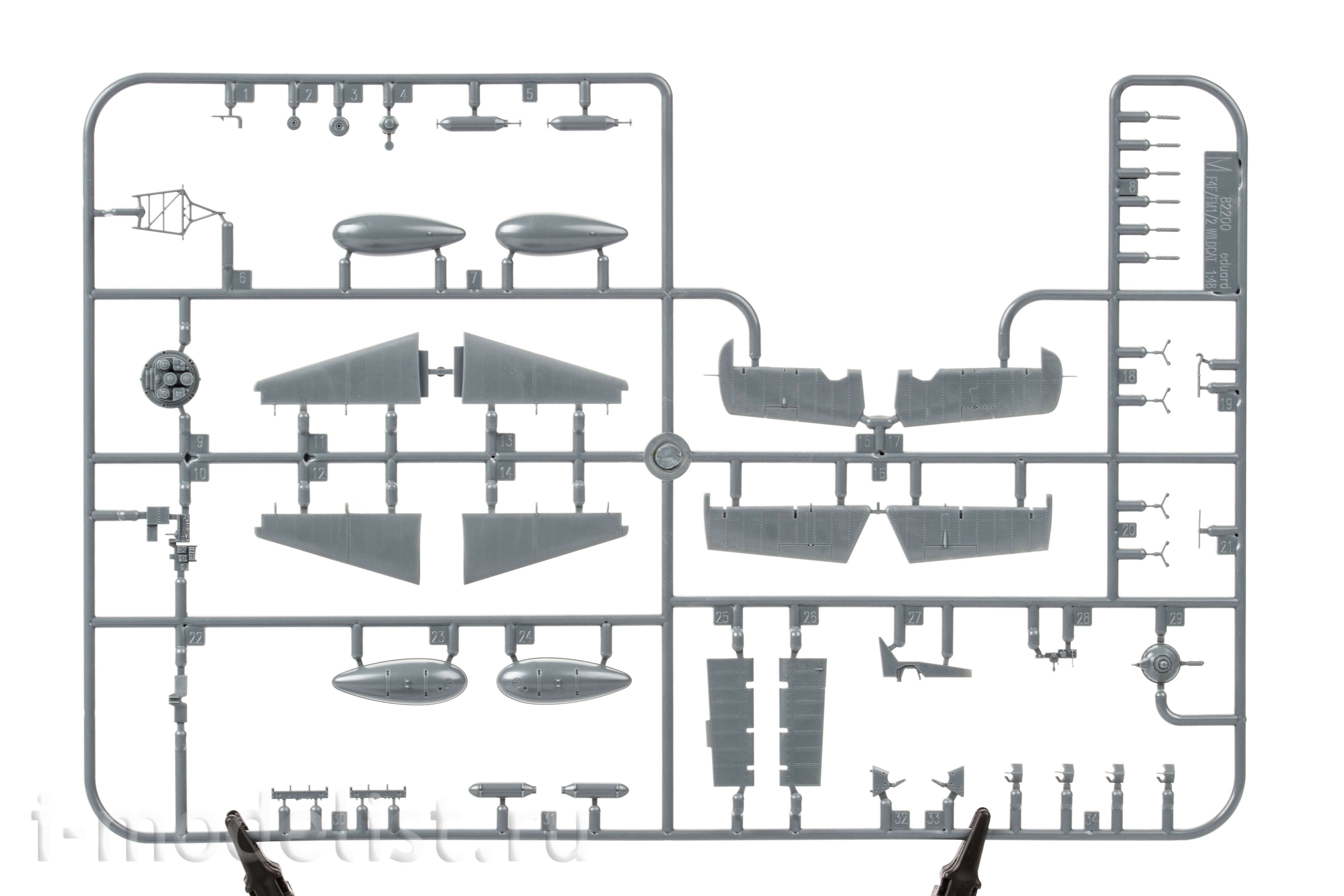 82204 Eduard 1/48 Американский истребитель FM-1 Wildcat (ProfiPACK)