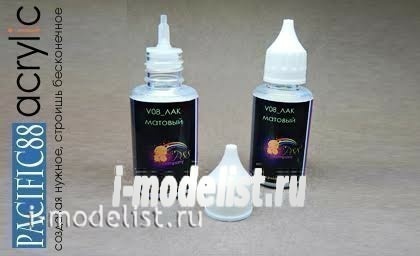 V08 Pacific88 Matt for airbrushing 30ml. (Jar with a thin spout)