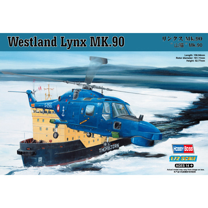 87240 HobbyBoss 1/72 Royal Danish Navy Lynx Mk.Ninety