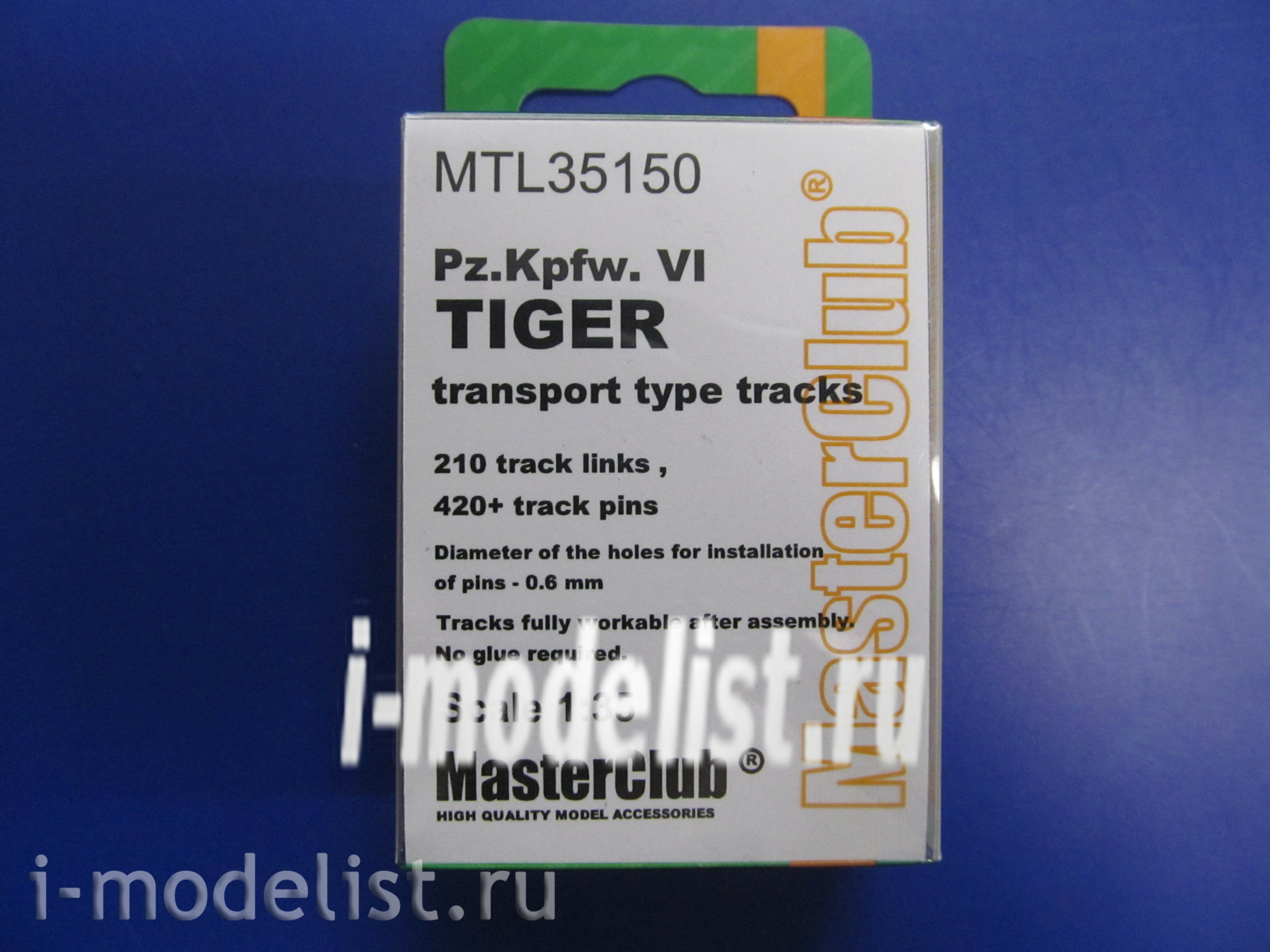 MTL-35150 MasterClub 1/35 Tracks iron for Pz.Kpfw.VI Tiger transport track