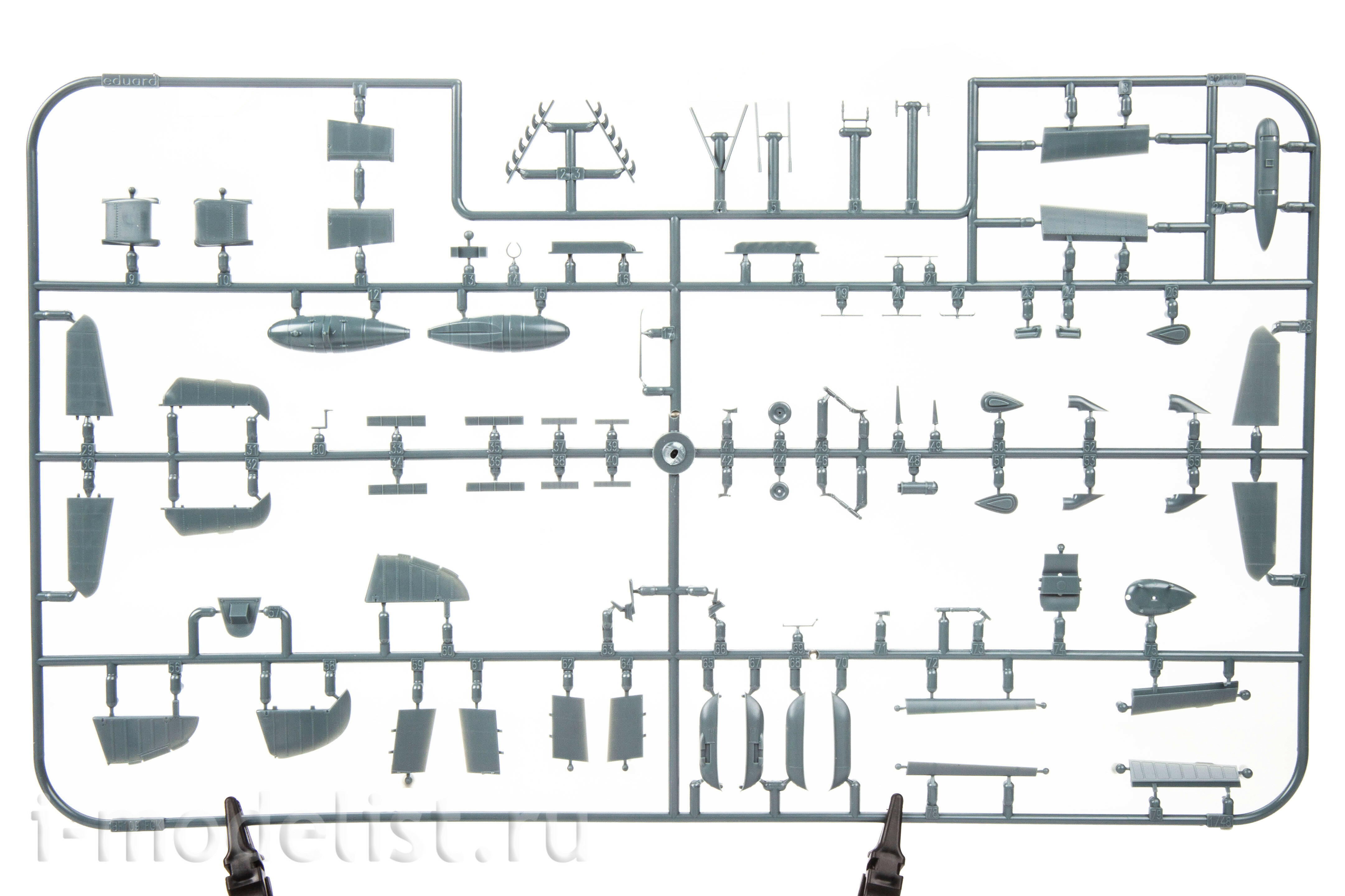 84203 Eduard 1/48 Notмецкий истребитель Bf 109G-4 (Weekend)