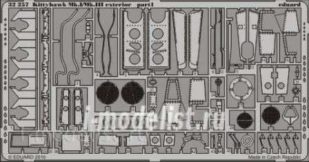 32257 Eduard 1/32 photo-etched for Kittyhawk Mk.I/Mk.III exterior
