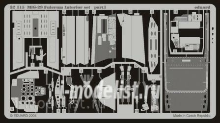 Eduard 32115 1/32 photo etched parts for MiGG-29 Fulcrum 