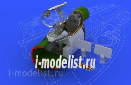 1/48 Eduard 648050 Set of add-ons MiG-21BIS interior