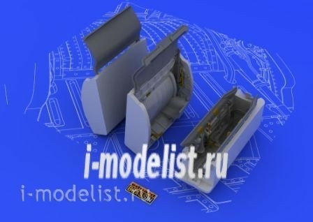 Eduard 648049 1/48 Kit of the MiG-21 wheel wells