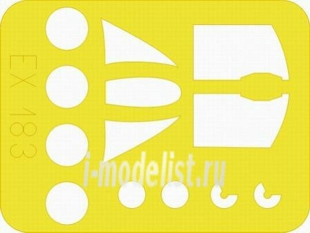 EX183 Eduard 1/48 Mask for the MiG-23 Flogger