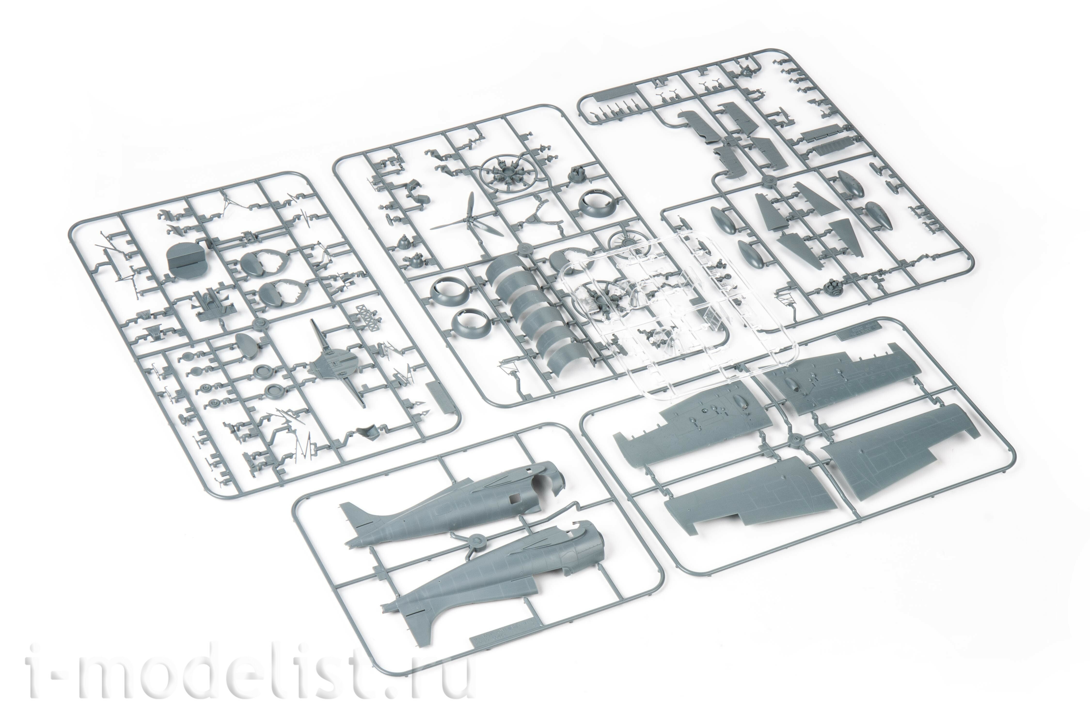 82202 Eduard 1/48 Американский истребитель F4F-4 Wildcat ранний (ProfiPACK)