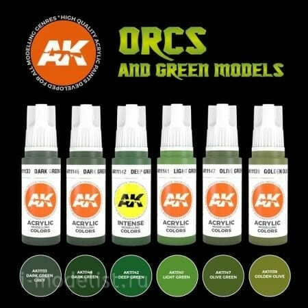 AK11600 AK Interactive Set of acrylic paints 