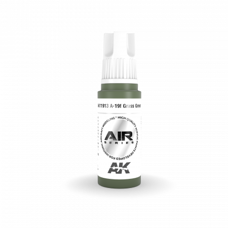 AK11913 AK Interactive Acrylic paint A-19F GRASS GREEN