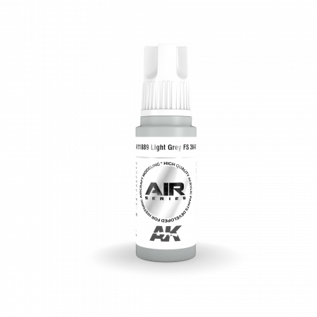 AK11889 AK Interactive Acrylic paint LIGHT GREY FS 36495