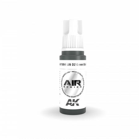 AK11894 AK Interactive Acrylic paint IJN D2 GREEN BLACK