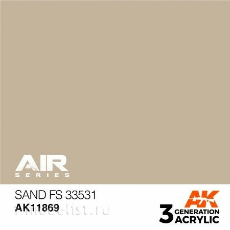 AK11869 AK Interactive Acrylic paint SAND FS 33531