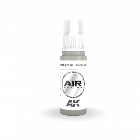 AK11866 AK Interactive Acrylic paint LIGHT GULL GREY FS 16440