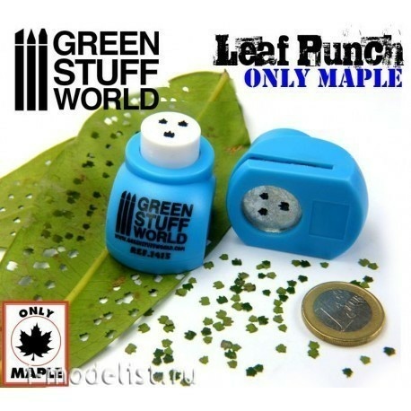 1415 Green Stuff World Branch Creation Tool, blue / Miniature Leaf Punch MEDIUM BLUE