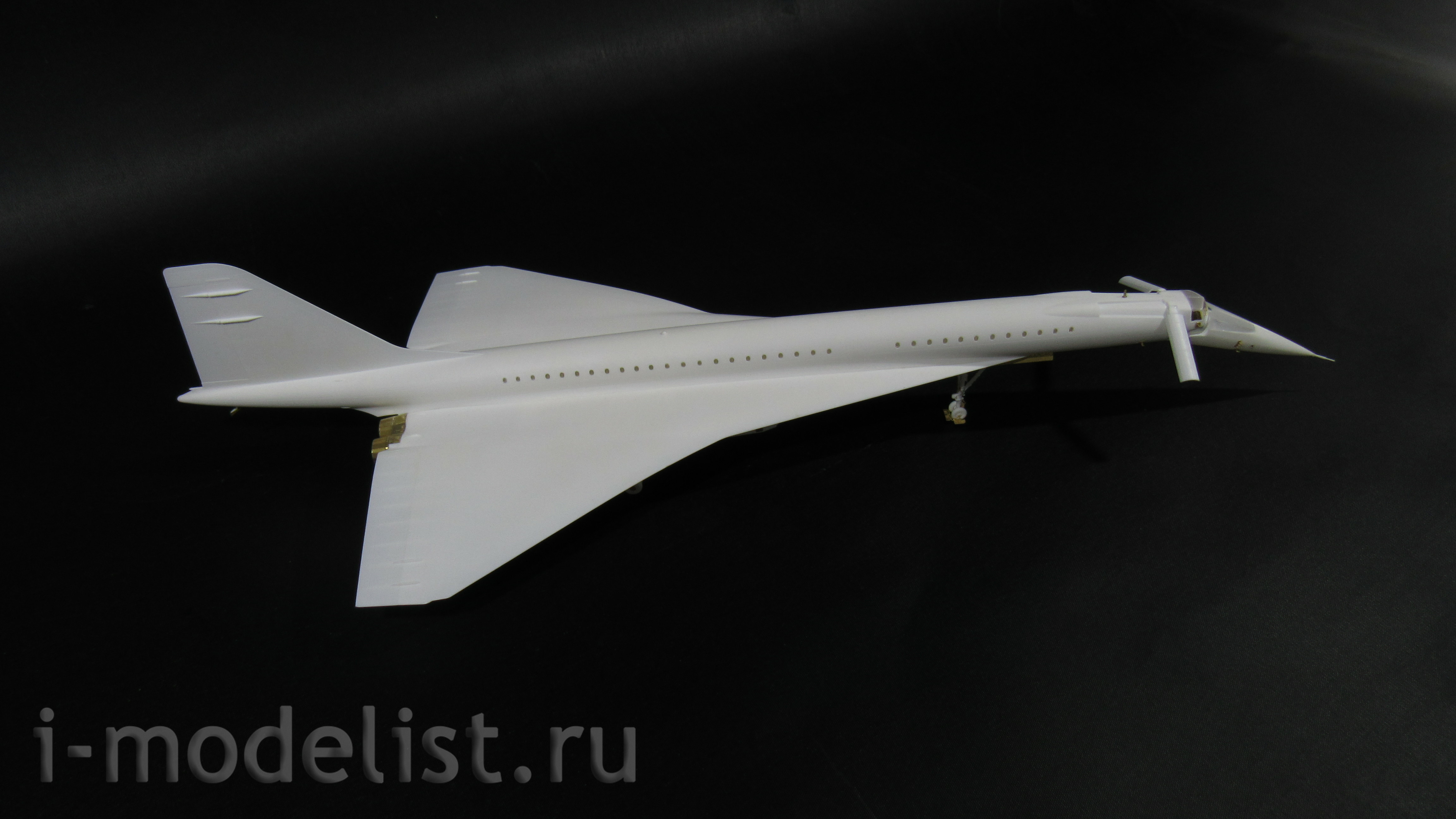 144229 Microdesign 1/144 photo etching kit for the Tu-144 model (exterior) from ICM