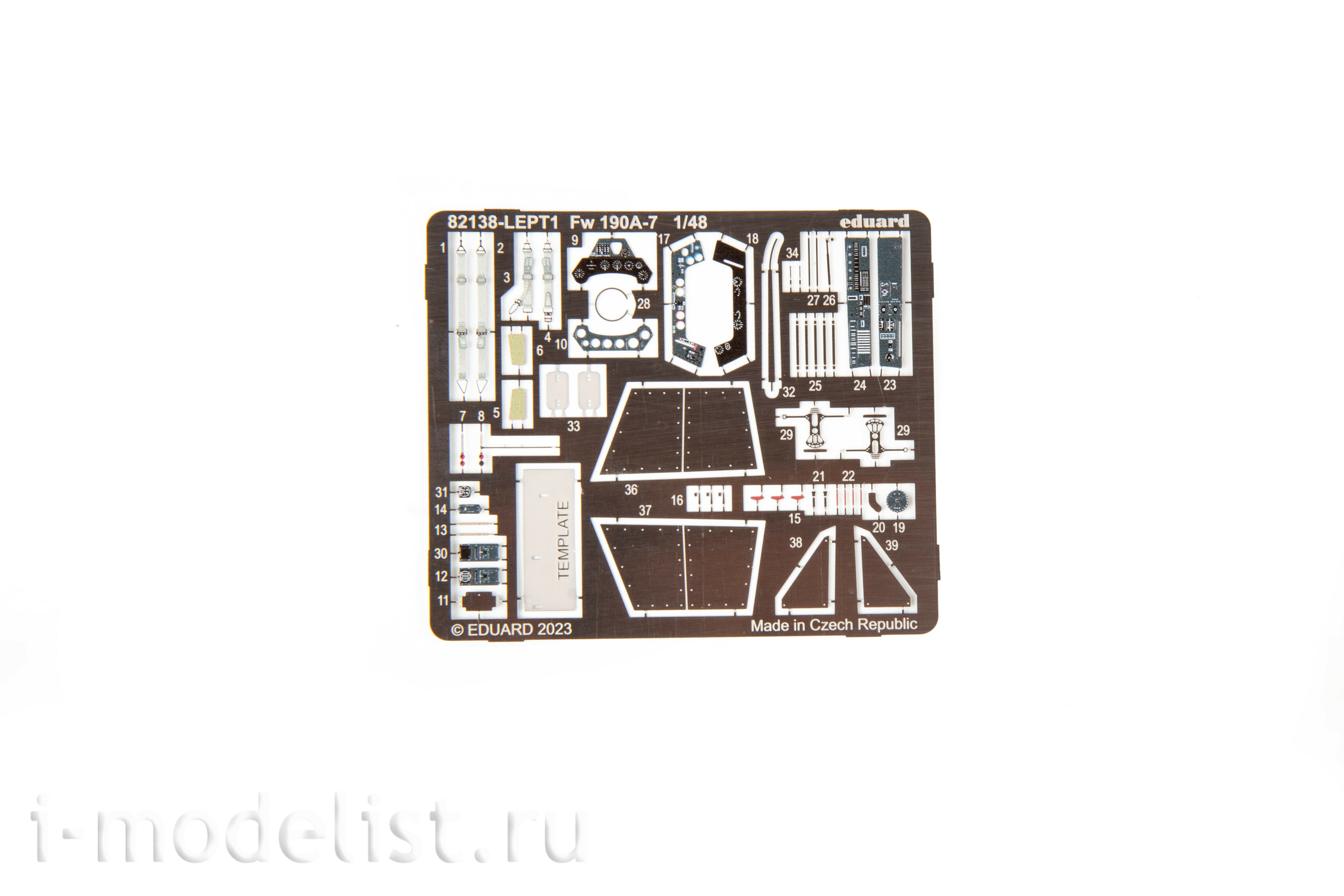 82138 Eduard 1/48 Notмецкий истребитель Fw 190A-7 (ProfiPACK)