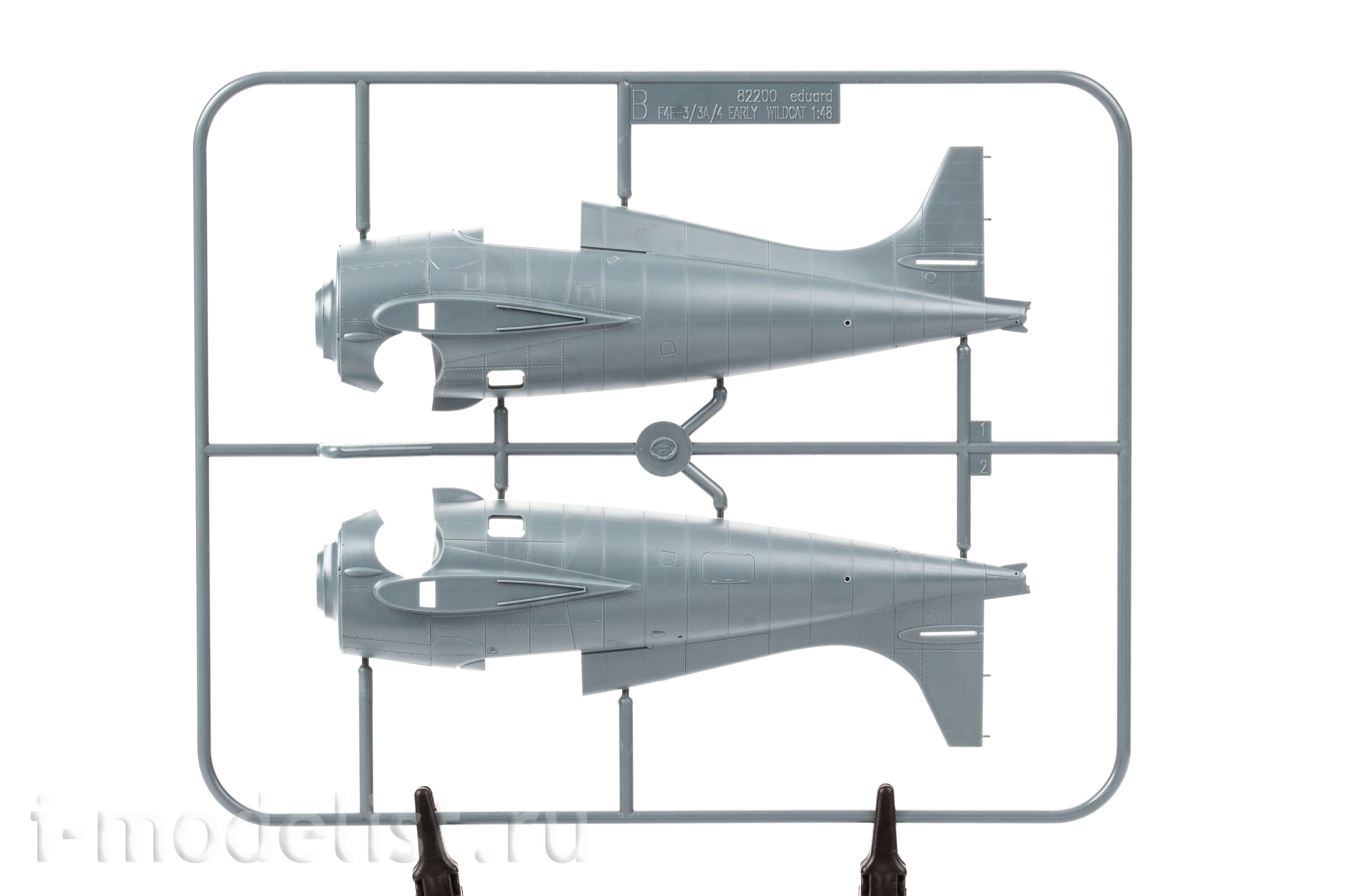 82202 Eduard 1/48 Американский истребитель F4F-4 Wildcat ранний (ProfiPACK)