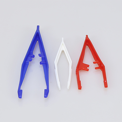 4110 JAS plastic tweezers Set, 3 PCs.