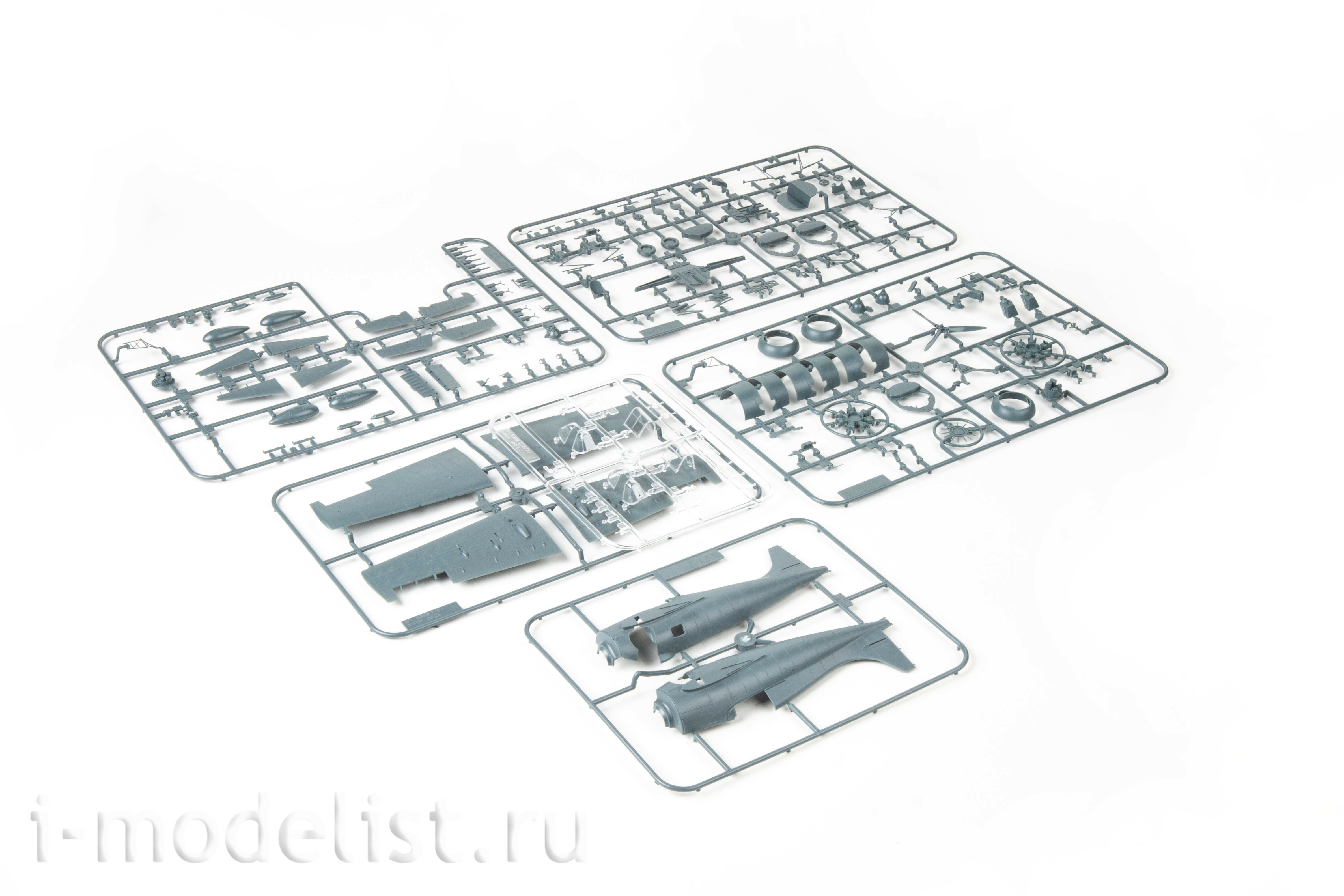 82203 Eduard 1/48 Американский истребитель F4F-4 Wildcat поздний (ProfiPACK)