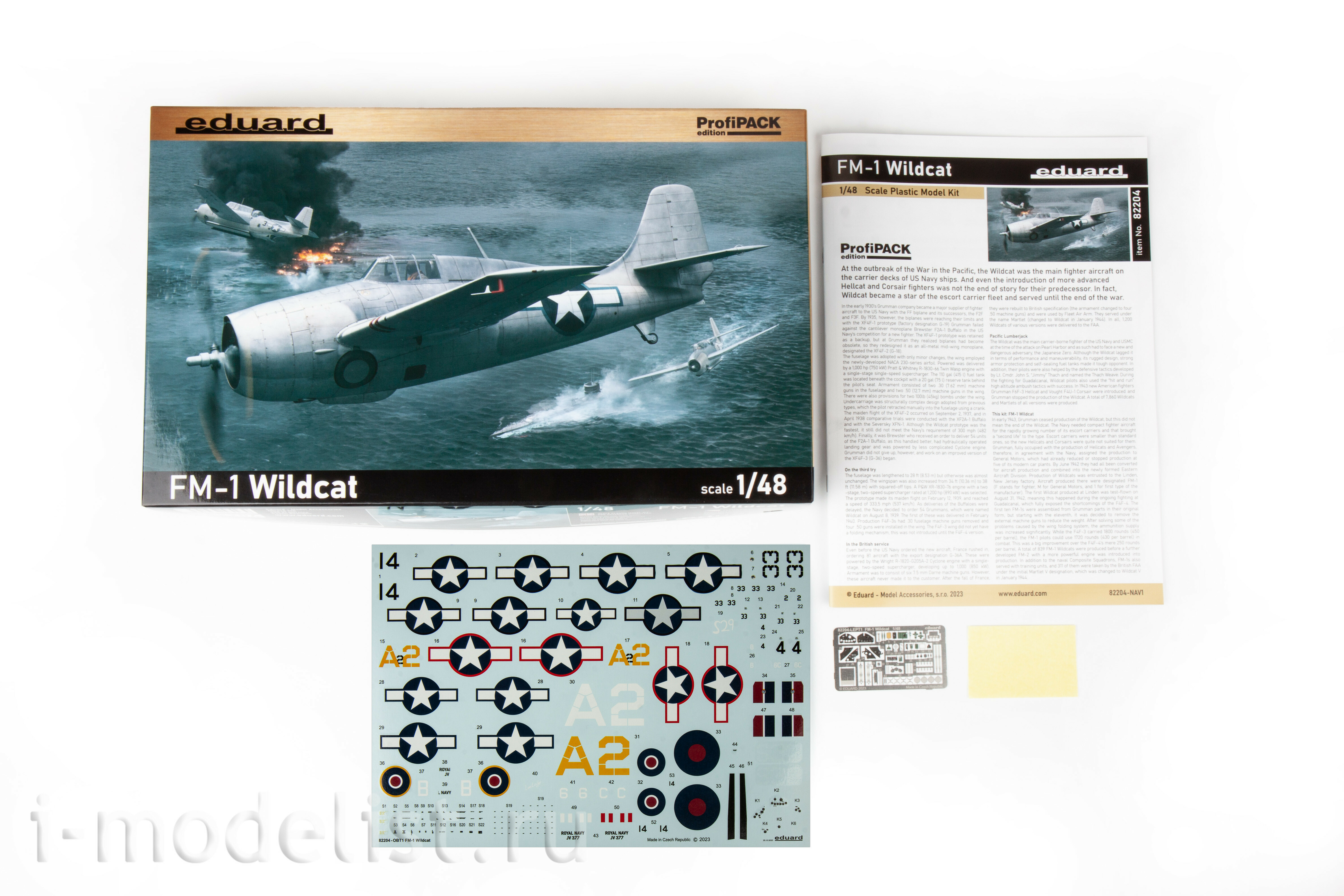 82204 Eduard 1/48 Американский истребитель FM-1 Wildcat (ProfiPACK)