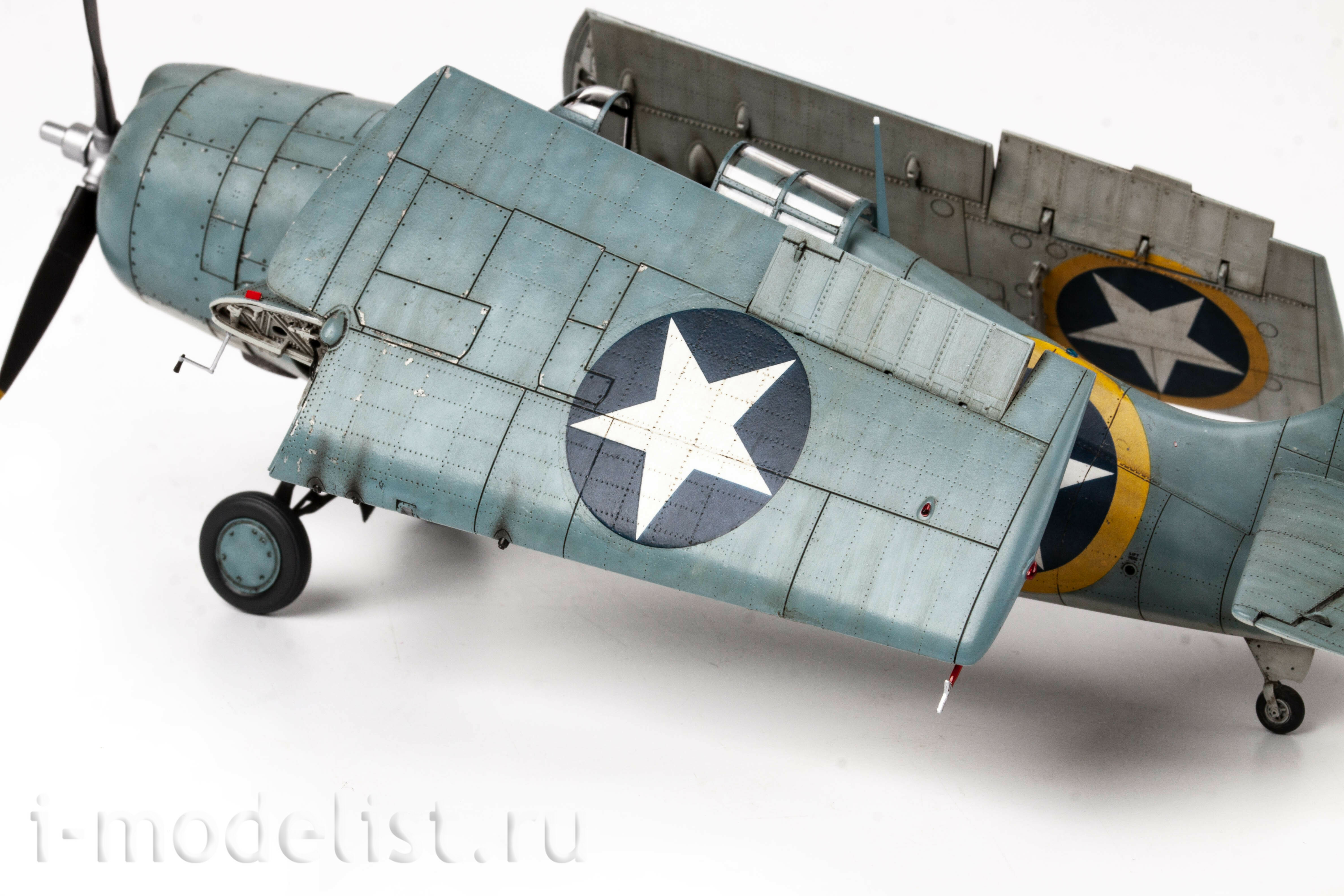 82202 Eduard 1/48 Американский истребитель F4F-4 Wildcat ранний (ProfiPACK)