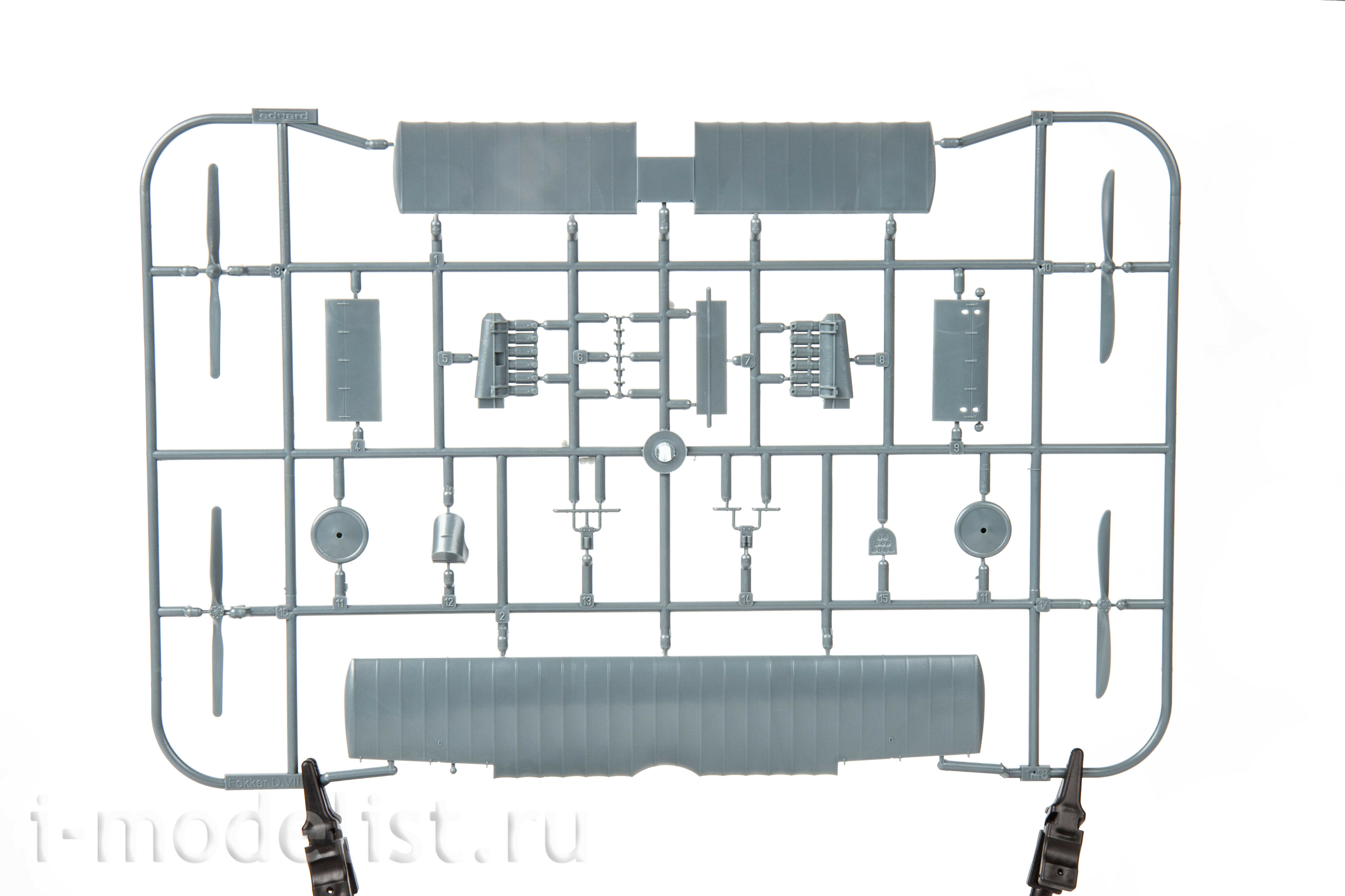 8483 Eduard 1/48 Notмецкий истребитель Fokker D. VIIF (Weekend)