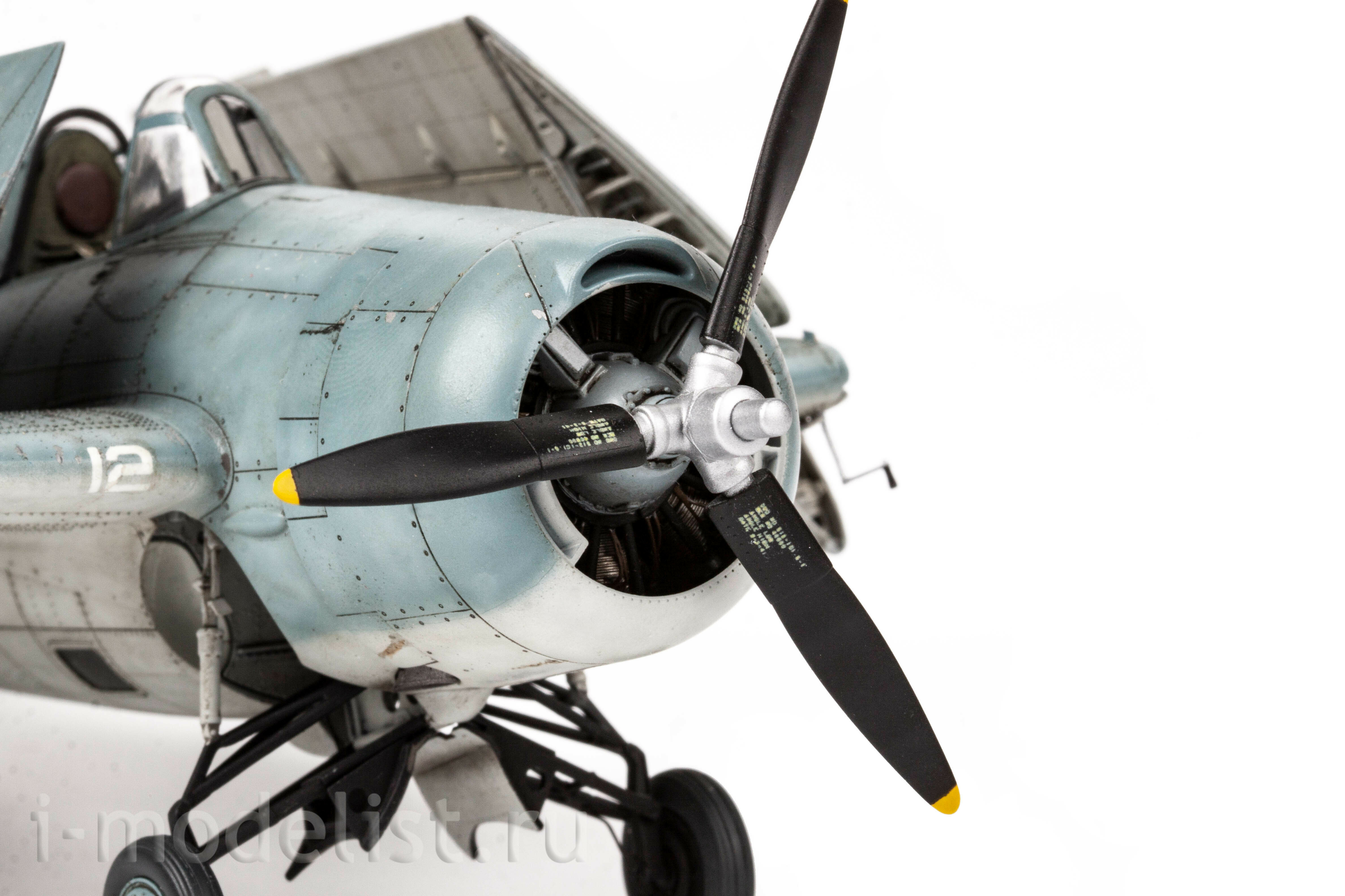 82202 Eduard 1/48 Американский истребитель F4F-4 Wildcat ранний (ProfiPACK)