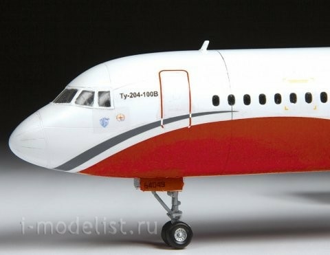 7023 Zvezda 1/144 Passenger airliner Tu-204-100