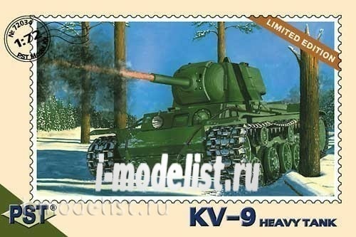 72034 Pst 1/72 KV-9 Tank