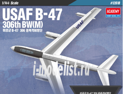 12618 Academy 1/144 scales Plane USAF Boeing B-47