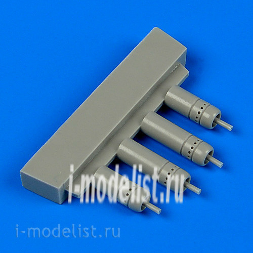 QB48 671 1/48 QuickBoost * a Set of additions to the F4U-5 Corsair Gun Barrels without Pylons