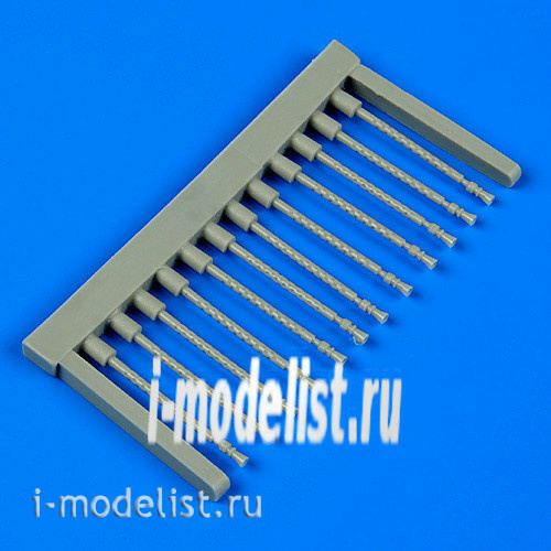 QB72 469 QuickBoost 1/72 Set of additions to Lancaster B. II gun barrels (round perf.)