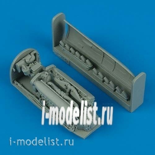 QB48 195 Quickboost 1/48 Set for P-40E Warhawk engine