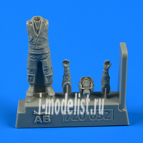 720 032 Aires 1/72 German Modern Luftwaffe add-on Kit/Marine Fighter Pilot