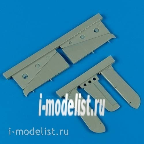 QB72 346 QuickBoost 1/72 add-on Kit F6F Hellcat separated tail planes