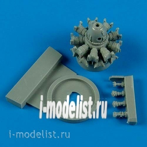 QB72 405 QuickBoost 1/72 add-on Kit F6F Hellcat engine