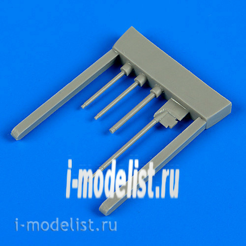 QB48 601 Quickboost 1/48 Aircraft weapons for MiG-3 late gun barrels and pitot tube