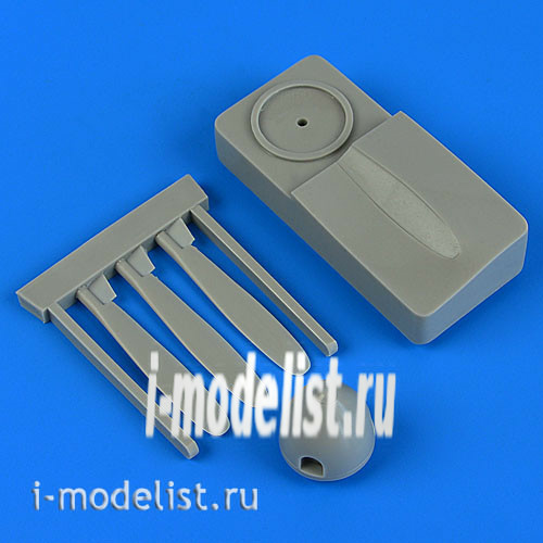 QB48 718 QuickBoost 1/48 add-on Kit for La-7 Propeller w/tool
