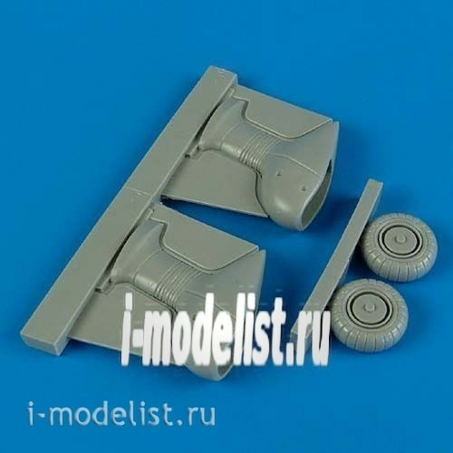 QB72 328 QuickBoost 1/72 add-on Kit Ju 87G Stuka correct spatted undercarriage