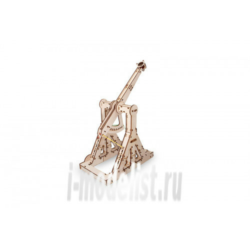 1-08 EWA Collectible mechanical trebuchet wood model