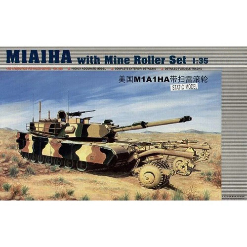00336 Т$ач 1/35 Американский танк M1A1HA с комплектом шахтных катков