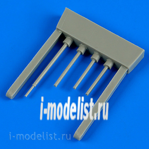 QB48 604 QuickBoost 1/48 Set of additions to MiG-3 - early gun barrels and pitot tube