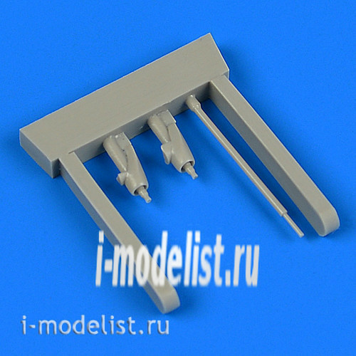 QB72 594 QuickBoost 1/72 add-on Kit Ju 87B Stuka pitot tube and gun barrels