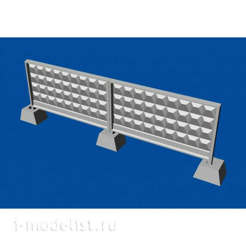 MDR14405 Metallic Details 1/144 Russian concrete fence P6V