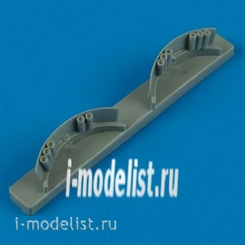 QB72 254 QuickBoost 1/72 add-on Kit A-1 Skyraider exhaust