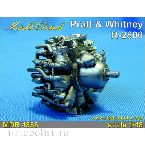 MDR4855 Metallic Details 1/48 Pratt & Whitney R-2800 Add-on Kit
