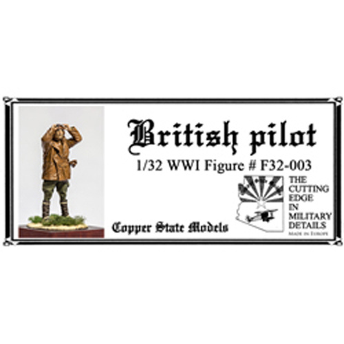 F32-003 Copper State Models 1/32 Британский лётчик