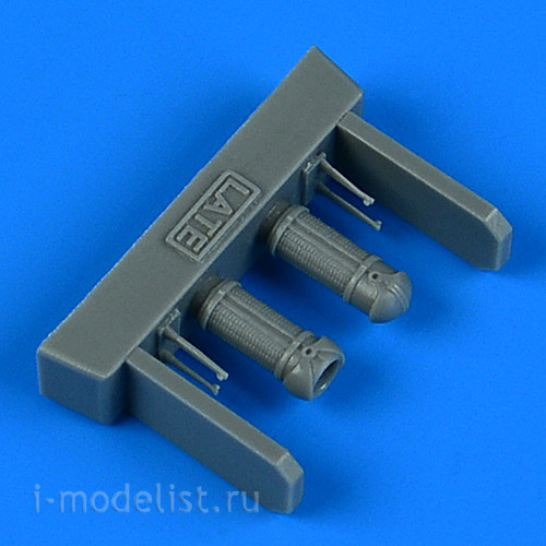 QB72 640 Quickboost 1/72 add-on Kit Bf 109F/G tropical filter-late