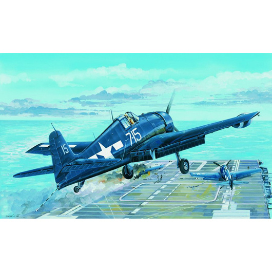 02259 Trumpeter 1/32 Airplane F6F-5N Hellcat Night Fighter